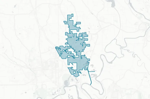 City of Millbrook — detail map