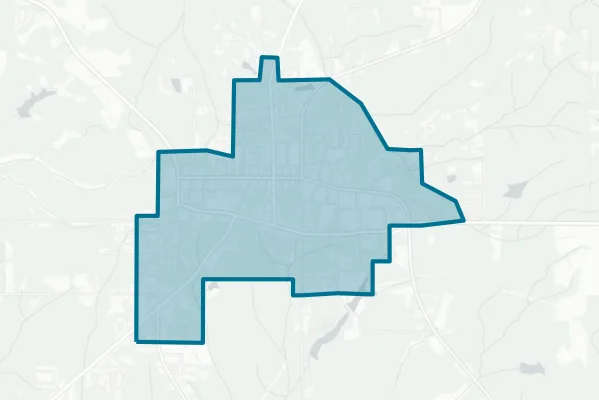 City of Greensboro — detail map