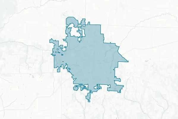 City of Dothan — detail map