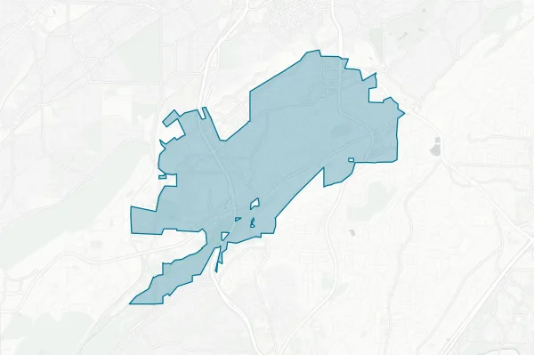 The City of Homewood — detail map