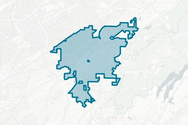 City of Mountain Brook — detail map