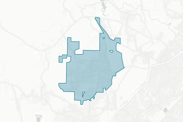 City of Pleasant Grove — detail map