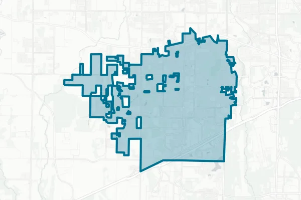 City of Madison — detail map