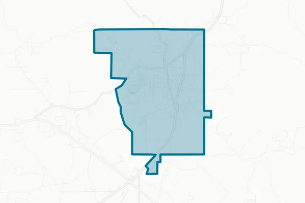 City of Monroeville — detail map
