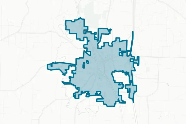 City of Hartselle — detail map