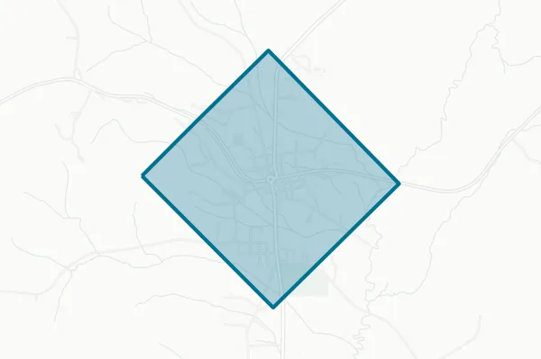 Town of Carrollton — detail map