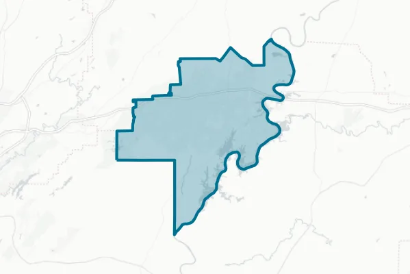 City of Pell City — detail map