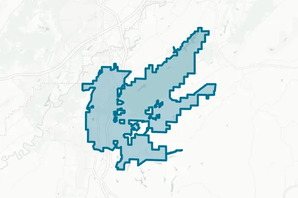 City of Pelham — detail map