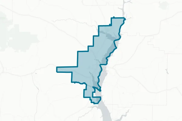 Eufaula City Board of Education — detail map