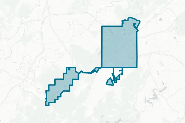 Oneonta City Board of Education — detail map