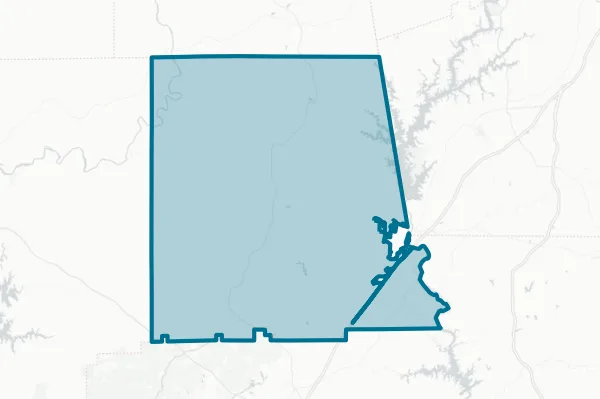 Chambers County Board of Education — detail map