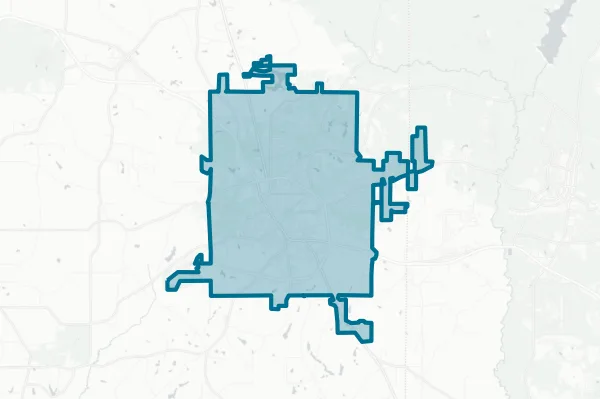 Enterprise City Board of Education — detail map