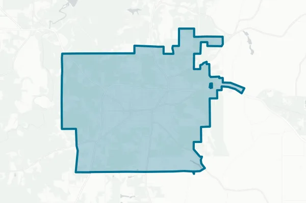Andalusia City Board of Education — detail map