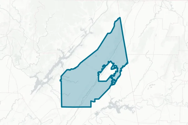 Dekalb County Board of Education — detail map