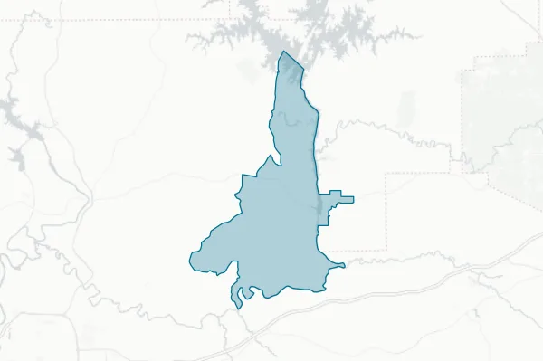 Tallassee City Board of Education — detail map