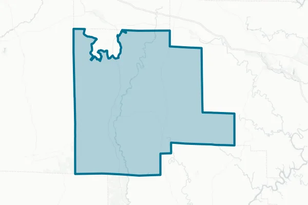 Fayette County Board of Education — detail map