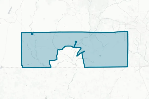 Geneva County Board of Education — detail map
