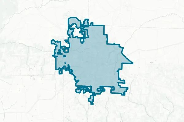 Dothan City Board of Education — detail map