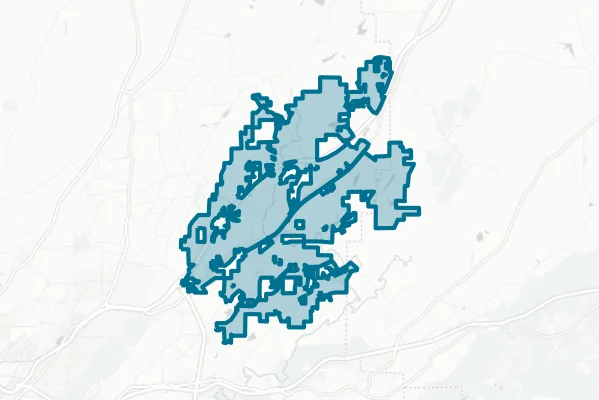Trussville City Board of Education — detail map