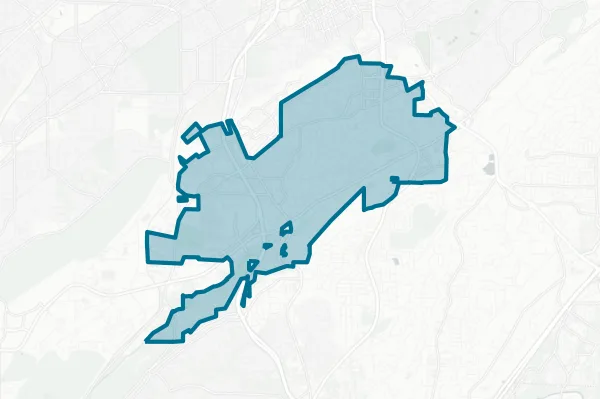Homewood City Board of Education — detail map