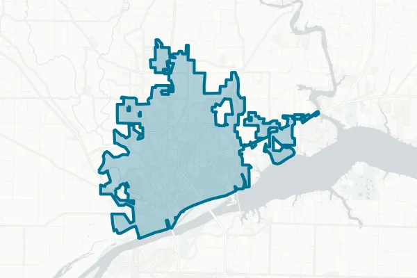 Florence City Board of Education — detail map
