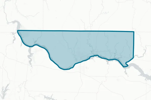 Lauderdale County Board of Education — detail map