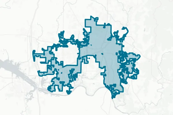 Huntsville City Board of Education — detail map