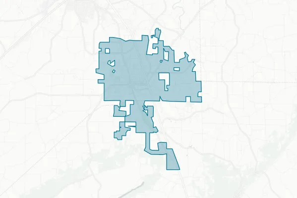 Boaz City Board of Education — detail map