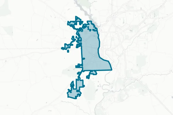 City of Phenix City — detail map