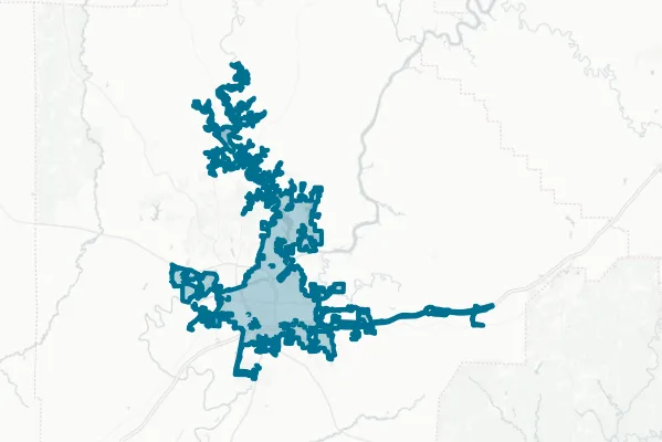 Tuscaloosa City Board of Education — detail map