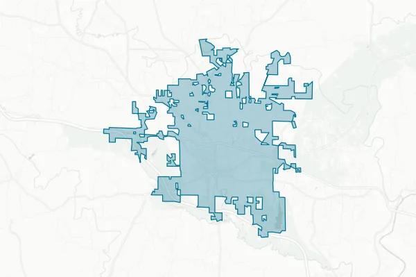 Jasper City Board of Education — detail map