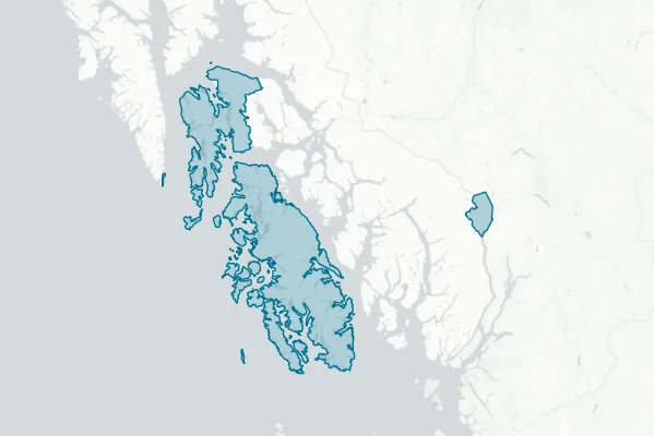 Southeast Island School District — detail map