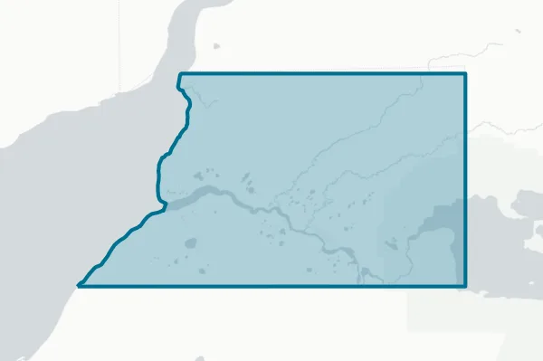 Bristol Bay Borough — detail map