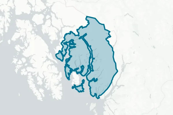 Ketchikan Gateway Borough School District — detail map