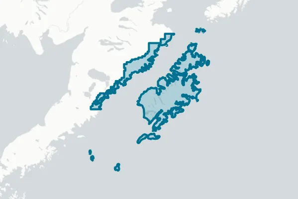 Kodiak Island Borough School District — detail map