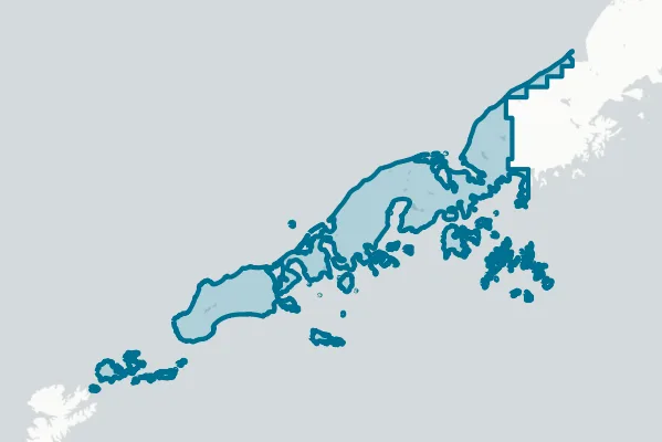 Aleutians East Borough — detail map
