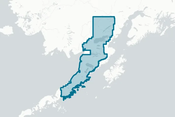 Lake and Peninsula School District — detail map