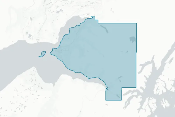 Municipality of Anchorage — detail map