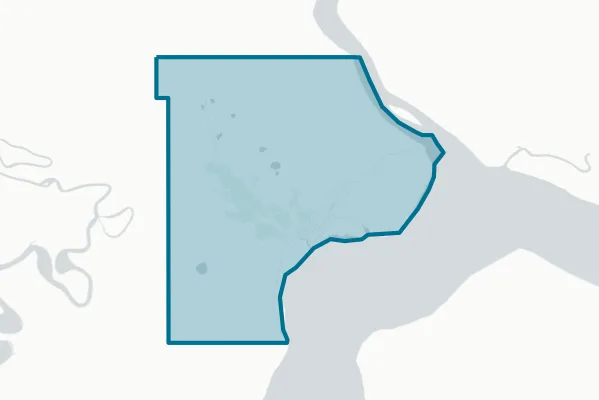 City of Dillingham — detail map