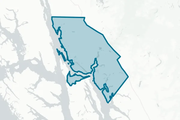 City and Borough of Juneau — detail map