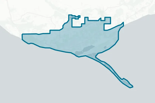 City of Homer — detail map