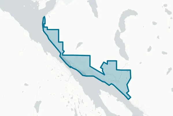 City of Ketchikan — detail map