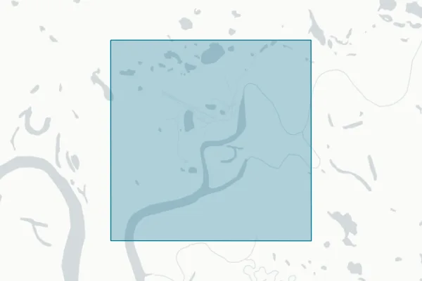 Native Village of Shungnak — detail map