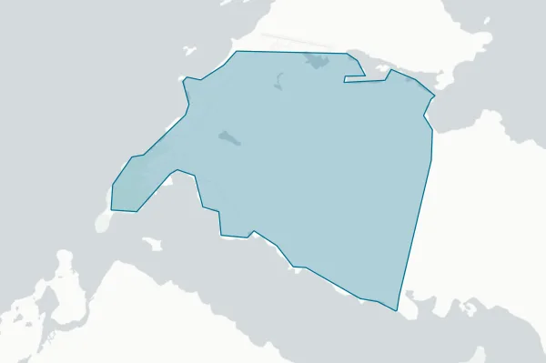 Native Village of Ouzinkie — detail map