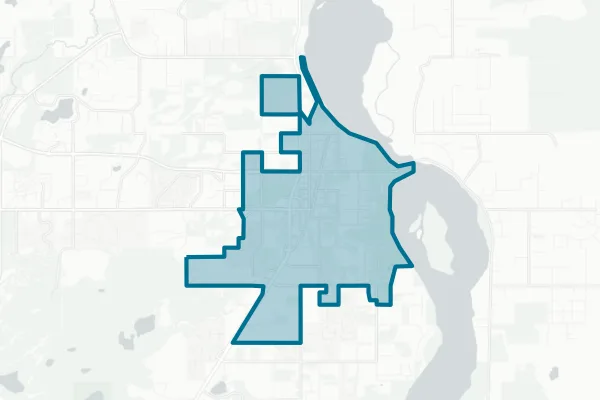 City of Palmer — detail map