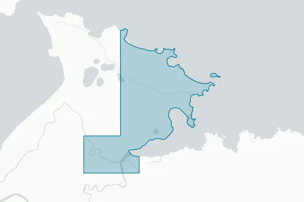 Native Village of St. Michael — detail map