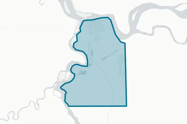 City of Nenana — detail map
