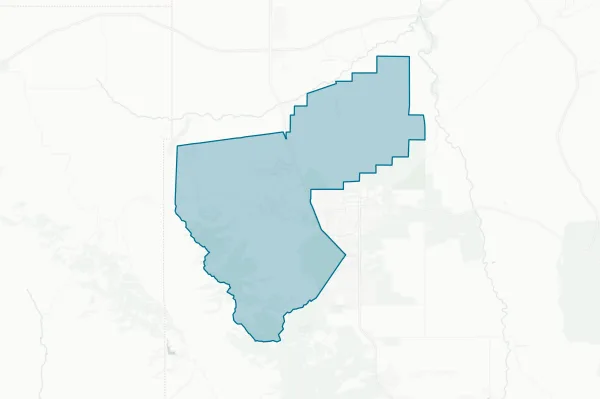 Fort Huachuca Accommodation School District No. 00 — detail map