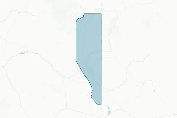 Greenlee County — detail map