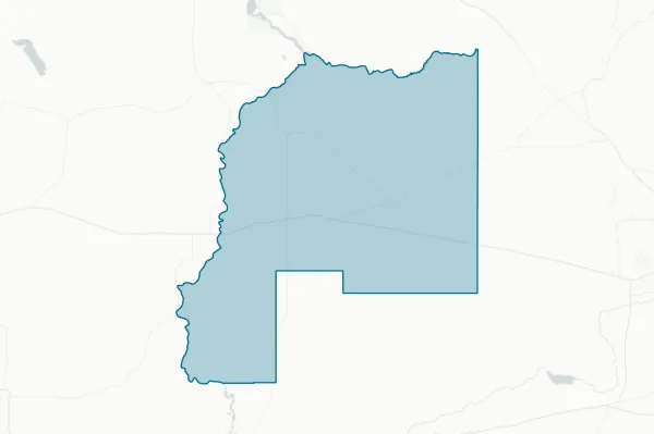 La Paz County — detail map